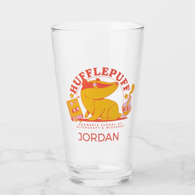 Verre HARRY POTTER™ | Cute HUFFLEPUFF™ (Devant)