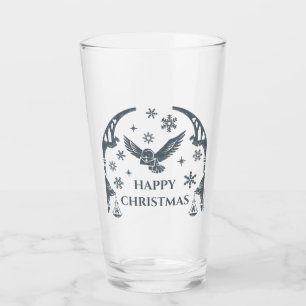 Verre HARRY POTTER™ Hedwig livrant une lettre de vacance