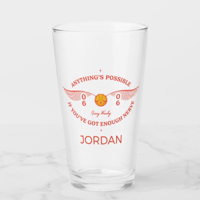 Verre HARRY POTTER™ | Tout est possible (Devant)