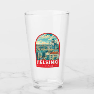 Verre Helsinki Finland Voyage Art Emblème