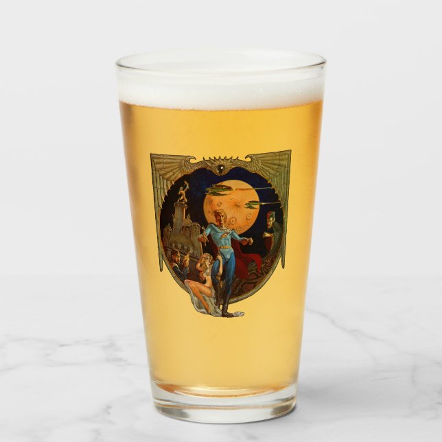 Verre Héros de la science-fiction (Devant (rempli))