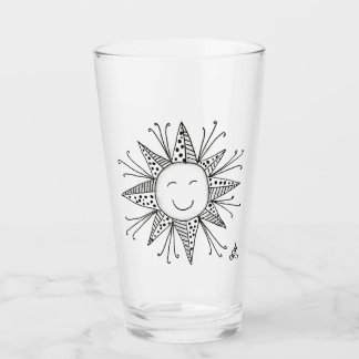 Verre heureux de pinte