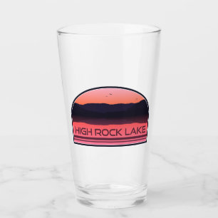 Verre High Rock Lake North Carolina Red Sunrise