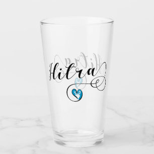Verre Hitra Drapeau Coeur, Norvège