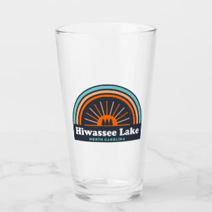 Verre Hiwassee Lake North Carolina Arc en ciel