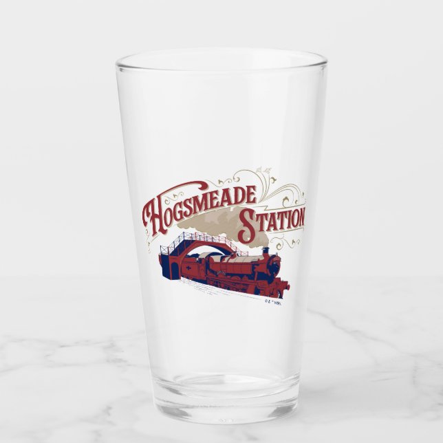 Verre HOGSMEADE Station Vintage Graphisme (Devant)