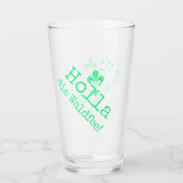 Verre Holla, la fée des bois ! Fleur