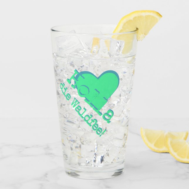 Verre Holla, la fée des bois ! Formule (Dos glace)