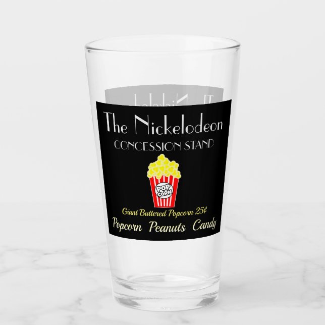 Verre Home Movie Theater Concession Stand Glasses (Devant)