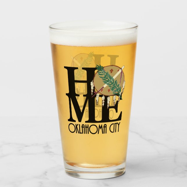 Verre HOME Oklahoma City (Devant (rempli))