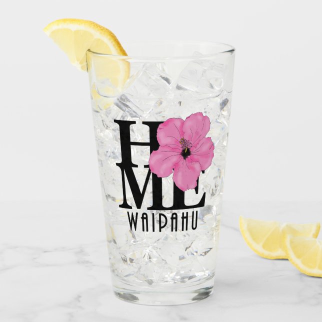 Verre HOME Waipahu, Hawaii (Devant glace)