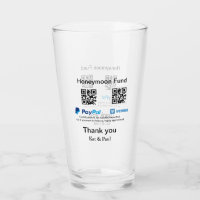 Honeymoon Fund PayPal Venmo QR code Merci