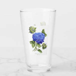Verre Hortensia bleu