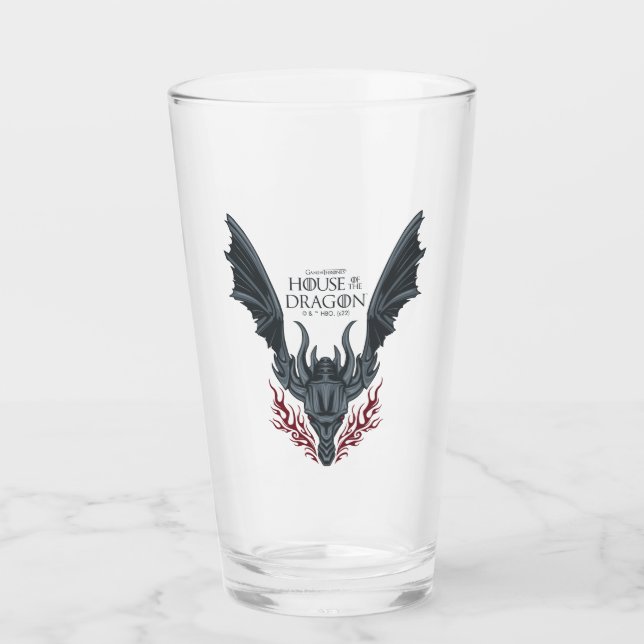 Verre HOUSE of the Dragon | Fire-Breathing Dragon Head (Devant)