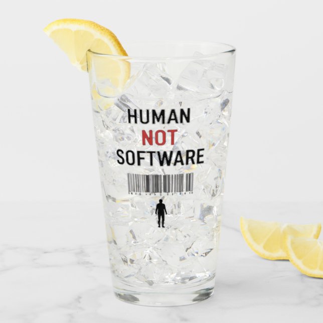Verre Humain et non logiciel (Devant glace)
