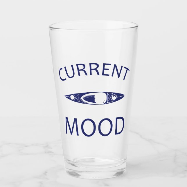 Verre Humeur actuelle Kayak (Devant)