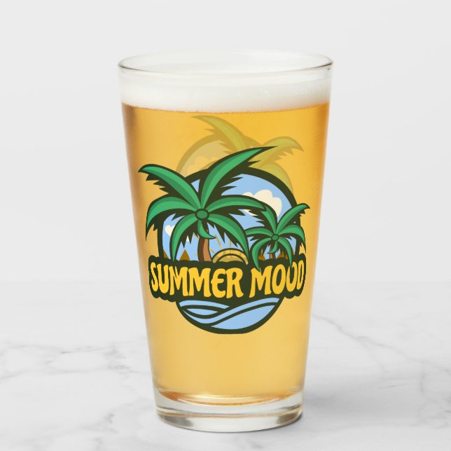 Verre Humeur d'été (Devant (rempli))