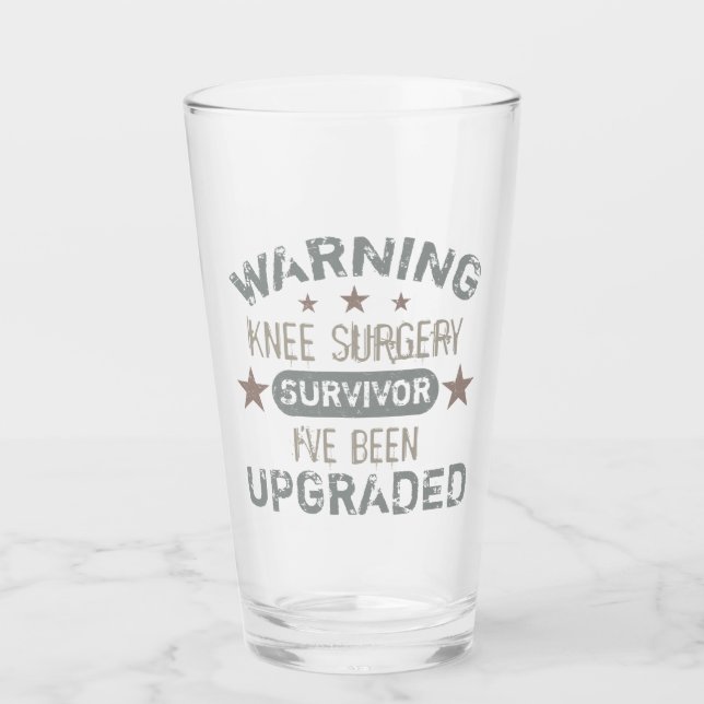 Verre Humour de chirurgie du genou amélioré (Devant)