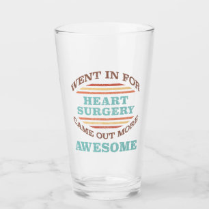 Verre Humour de récupération de chirurgie cardiaque