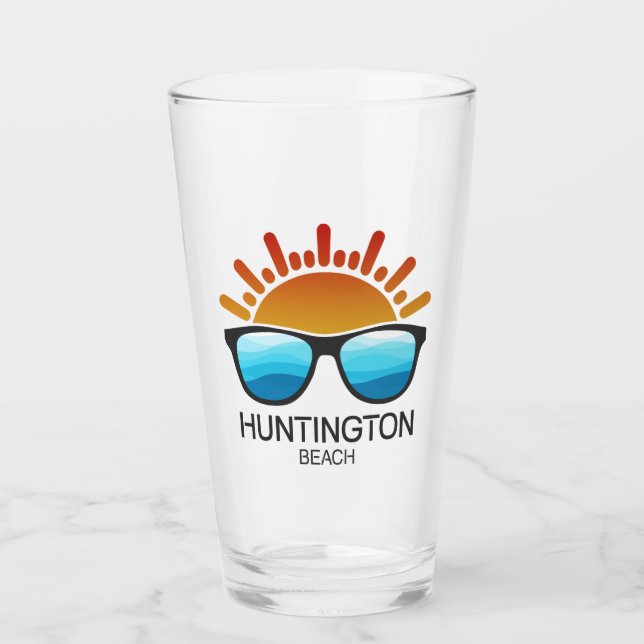 Verre Huntington Beach Caroline du Sud Lunettes de solei (Devant)
