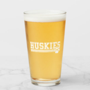 Verre Huskies Paw Beer
