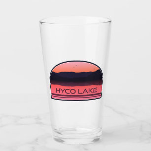 Verre Hyco Lake North Carolina Red Sunrise