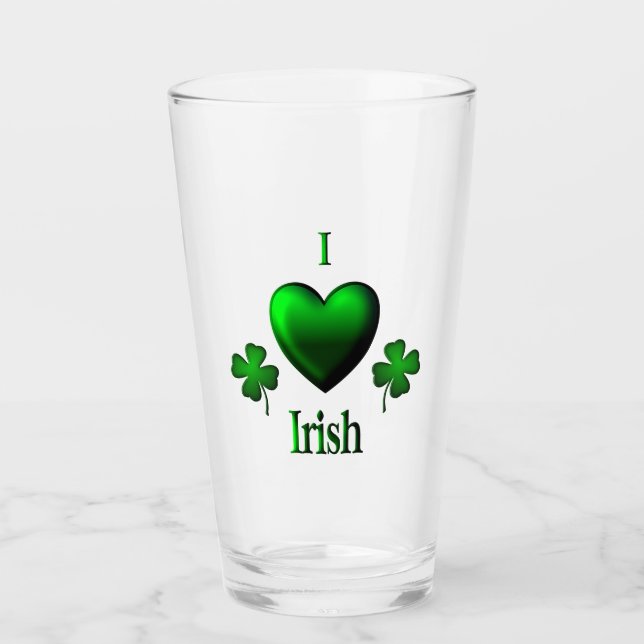 Verre I Heart Irish (Devant)