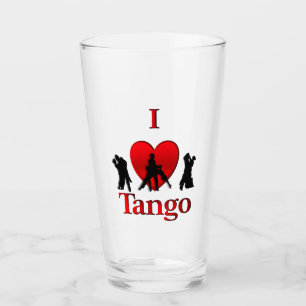 Verre I Heart Tango