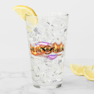 Verre Ici Live Dragons Shaker Glass