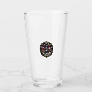 Verre Idée cadeau Carnaval du cirque Chat Papa Chat - Vo