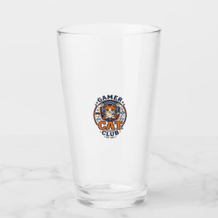Verre Idée cadeau pour maman chat gameuse - Club Chat Ga