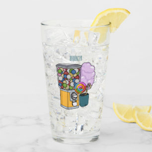 Verre Illustration de dessin de bonbon