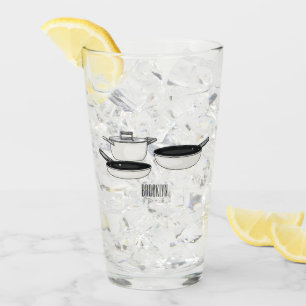 Verre Illustration des jeux de cuisine