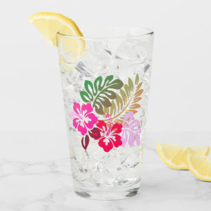 Verre Impression hawaïenne