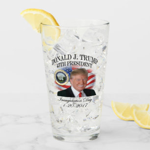 Verre Inauguration du Président Donald Trump