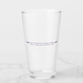 Verre Insérer un devis inspirant ici - violet