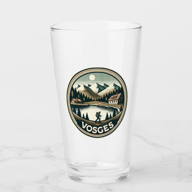 Verre Insigne des Vosges France (Devant)