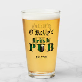 Verre Irish Pub Bar Tavern Beer Pint Glaces