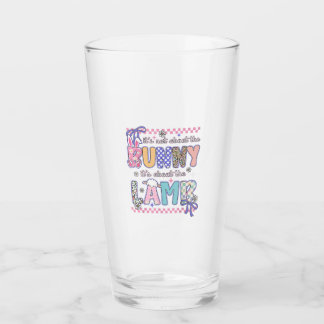 Verre It's Not About The Bunny Christian Jesus Lamb Bibl