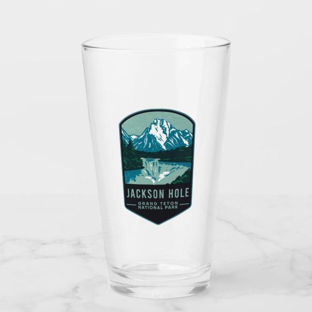 Verre Jackson Hole Grand Teton National Park (Devant)