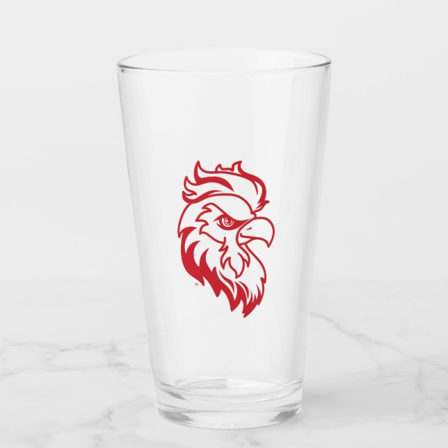 Verre Jacksonville State University Gamecocks Red Eagle (Devant)