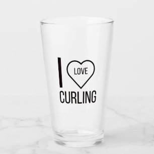 VERRE J'ADORE LE COURLING