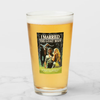 Verre J'Ai Marié Le Chèvre Homme Retro Myrtle Beach Guy
