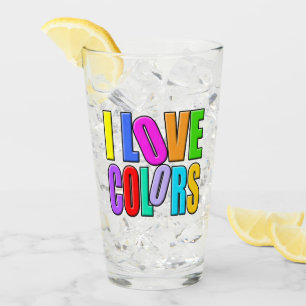 Verre J'aime les couleurs