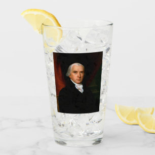 Verre James Madison le 4ème président : Amérique colonia