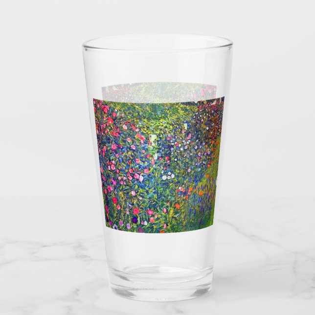 Verre Jardin italien Gustav Klimt (Devant)