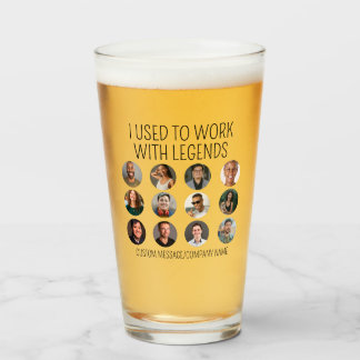 Verre J'Avais L'Habitude De Travailler Avec Les Légendes