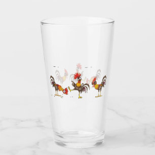 Verre Je n’ai pas de canard dans une rangée J’ai des pou