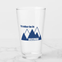 Je Préférerais Être À Bozeman Montana Mountain
