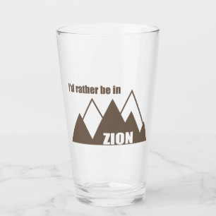 Verre Je Préférerais Être Dans le Parc National Sion Uta
